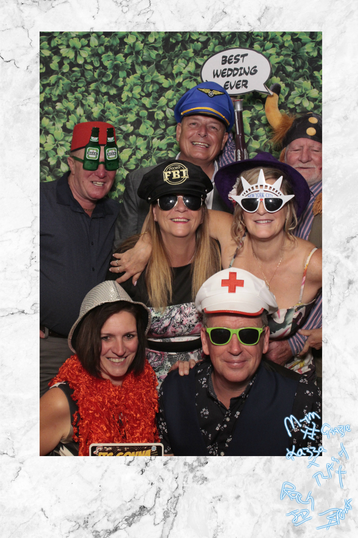 Brett & Becca's Wedding | View more photos from the event at gallery.myphotoboothexperience.co.uk/u/MyPhotoBoothExperienceLtd/Brett-Beccas-Wedding